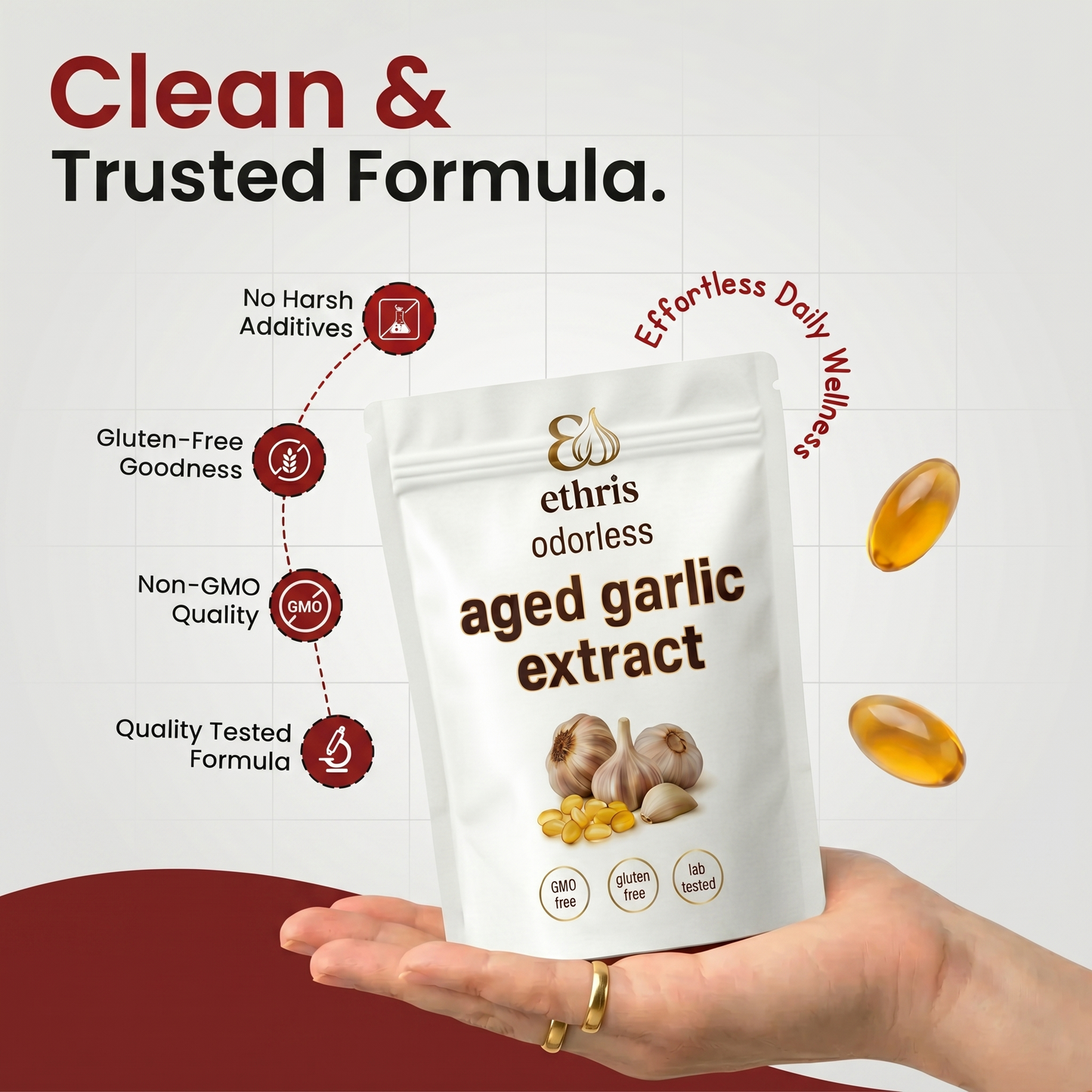 Aged Garlic Extract - 7500mg Odorless