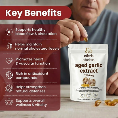 Aged Garlic Extract - 7500mg Odorless